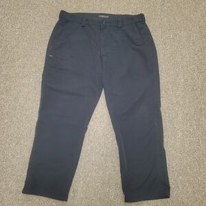 5.11 Tactical Men's Fast-Tac Urban Pants Ripstop Size 40 x 30 Black 74461